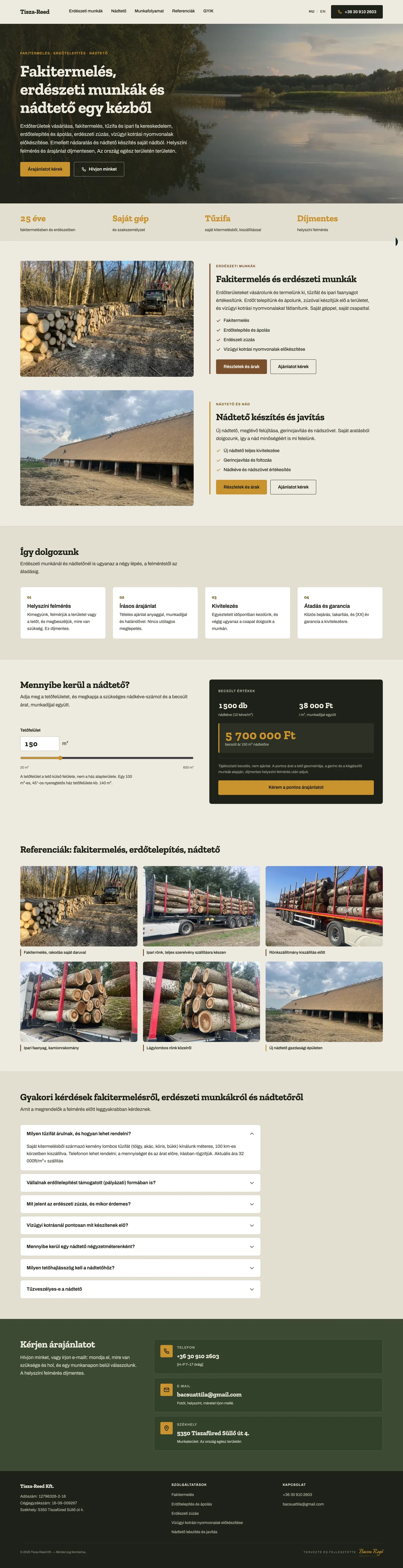 Tisza-Reed — tisza-reed.hu